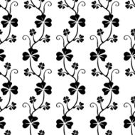 Seamless pattern with clover N3