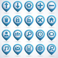 Web icon set N25
