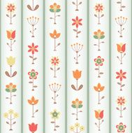 retro flower seamless N5