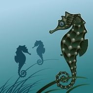 Fish Sea Horse N2
