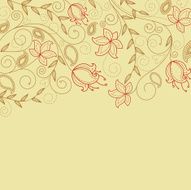 Abstract Flower Background N41