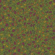 Seamless pattern with leaves N77