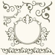 Baroque design elements N2