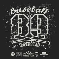 Emblem baseball superstar college team N3