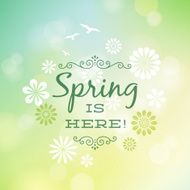 Spring background N81
