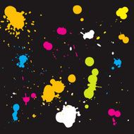 Many useful ink splats