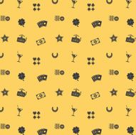 Seamless Gambling Pattern