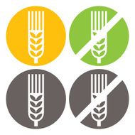 Wheat and Gluten Free Signs N2