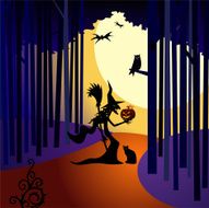 Halloween Witch N46