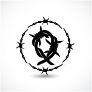 barbwire of breast cancer