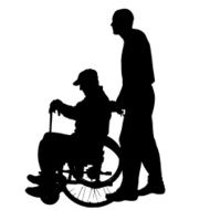 Vector silhouette of family N589
