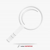 Abstract search web icon