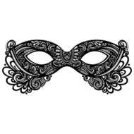 Beautiful Masquerade Mask (Vector)