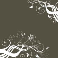 Vector floral background N92