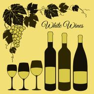 White wine set N2