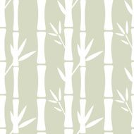 Seamless pattern with bamboo trees N17