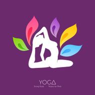 Beautiful Woman Doing Yoga N13