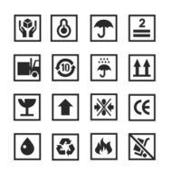 cardboard icon white