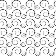 wrought iron pattern N30