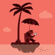 man with tablet computer N2