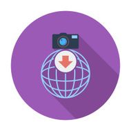 Photo download single icon N3