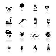 Icons set environment