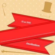 Vintage club invitation N2