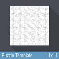 Puzzle Template 11x11 N2