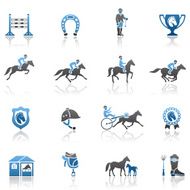 Horse Racing Icon N5