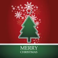 Christmas Card Template Vector