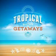 Tropical Beach Background N2