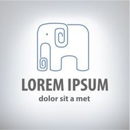 Elephant Emblem for Your Business N4