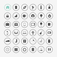 Home appliances ui icons N2