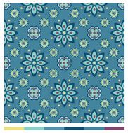 Seamless wallpaper patterns - floral series N27