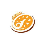 Abstract sign bakery bread