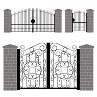 Garden Doors (vector) N3