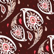 Beautiful peacock Feathers Seamless background N19