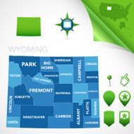 Wyoming County Map
