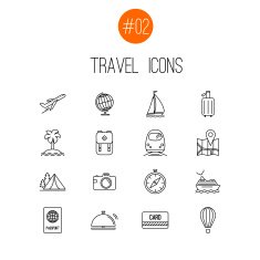 Travel Icons N82