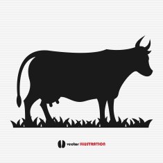 Cow Silhouette N11
