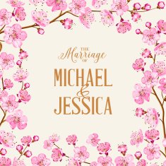 Flower invitation