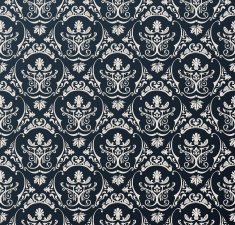 Seamless wallpaper background floral vintage black