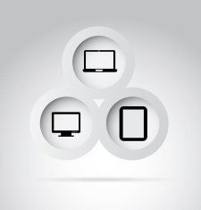 technological buttons