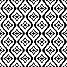 Tribal art ethnic seamless pattern N46