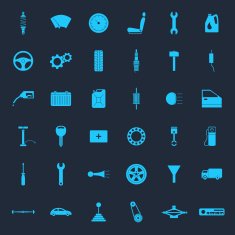 car service icons N16
