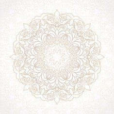 Vector vintage pattern in Victorian style N13