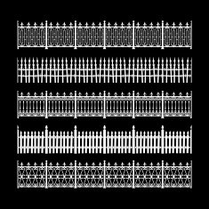 Fences silhouette N3