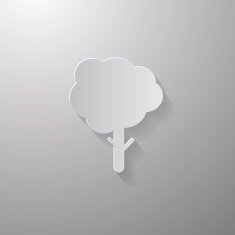 Paper Tree Illustration N2