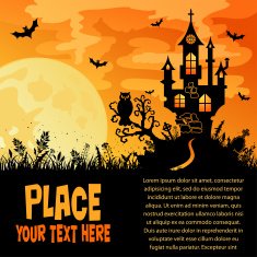 halloween background N347