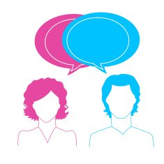 Man and woman avatars N5
